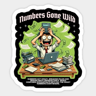 Funny Accountant Sticker